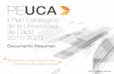II Plan Estratégico de Cádiz - destrategico.uca.esdestrategico.uca.es/.../II-PEUCA-Documento-Resumen-v.-3.0-marzo-2.pdf · El proceso enseñan - za-aprendizaje ha marcado decisivamente