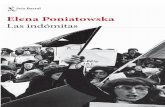 Elena Poniatowska 18/01/2018 BEGOÑA Las indómitas ... · El papel utilizado para la impresión de este libro es cien por cien ... * Este ensayo se publicó por primera ... apilan