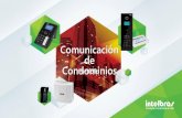 Comunicación de Condominios Portfolio - citelsas.comcitelsas.com/wp-content/uploads/2016/05/Intelbras.pdf · de condominios CP 112 de condominios CP 192 Central de comunicación