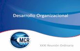 Proceso de Desarrollo Organizacional - mcr-comisca.orgmcr-comisca.org/sites/all/modules/ckeditor/ckfinder/userfiles/files... · El desarrollo organizacional •Busca, entre otros
