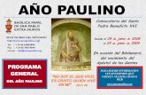 AÑO PAULINOAÑO PAULINO - Con esta emoción recordó el … · 2010-03-09 · DE SAN PABLO EXTRA MUROS PARA MAYOR INFORMACION ... 14 Basílica de Santa María, ... • Descubrir