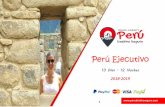2018-2019 · 3  3° Día: Vuelo a Cusco - City Tour Cusco Nosotros emitiremos los Tickets de Avión convenientemente, a su llegada