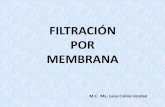 Filtración por Membranas - Iniciosgpwe.izt.uam.mx/files/users/uami/mlci/filtracion_por_membrana.pdf · La filtración por membrana es un término genérico que se utiliza para describir