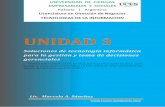 UNIDAD 3 - Tecnologías de la Información · Unidad 3 – Soluciones de ... Entendiendo que: ... en cuenta a la organización y todas sus divisiones, para cada una de estas divisiones