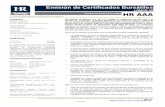 Emisión de Certificados Bursátiles - hrratings.com · LOM financia sus operaciones principalmente a través de la venta de cartera a descuento, ya sea en operaciones individuales