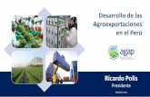 Desarrollo de las Agroexportaciones en el Perú181.65.241.233/senasa-services/descargas/TallerInternacional/2017... · Bebidas Agrícola Minería Pesca Variación (%) anual promedio