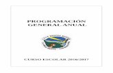 PROGRAMACIÓN GENERAL ANUAL - Gobierno de Canarias · Criterios para la organización espacial y temporal de las actividades. ... - 5º Primaria: 80.6% - 6º Primaria: 83.8% - Falta