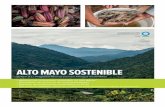 ALTO MAYO SOSTENIBLE - conservation.org · con el proyecto Ecoabilianos: Producción de Cocona. El primer y segundo puesto de la categoría escolares ganaron los equipos para la implementación