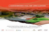 CONCESIÓN VIAL DE LOS LLANOScllanos.co/site/wp-content/uploads/2017/09/REVISTA_LLANOS.pdf · Villavicencio, el proyecto incorpora el concepto de autopista urbana para el manejo del