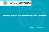 Nuevo Mapa de Procesos del INVIMA · En el INVIMA estamos comprometidos en proteger y promover la salud de la población, a través de la Vigilancia Sanitaria con enfoque de gestión