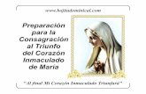 Preparación para la al Triunfo - hojitadominical.com · Lección 01 de 33 Preparación para la Consagración al Triunfo del ... Plan de Dios para redimir y corredimir al mundo Triunfo