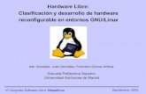 Hardware Libre: Clasificación y desarrollo de hardware ... · Esquemático Circuito Impreso (PCB) Tipos de planos en electrónica ... Necesarias licencias de las herraminetas y del