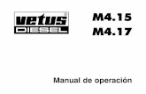 STM0118 / Omslag - vetusweb.com r01 09-00.pdf · Cambio de aceite 28 Batería, cables y conexiones de los cables 30 Verificación del nivel de ... palanca de aceleración. 9 18 Boquilla