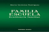 Resiliencia familiarresilienciayfamilia.com.ar/docs/familia-escuela-veronica-rodriguez.pdf · junto a Carlos Eroles la responsa- ... que este trabajo será una fuente de consulta