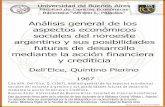 Análisis general de los aspectos económicos sociales del ...bibliotecadigital.econ.uba.ar/download/tesis/1501-0883_DellElceQP.pdf · Cita APA: Dell'Elce, Q, (1967), Análisis general