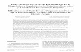 Efectividad de las Pruebas Psicométricas en el Diagnóstico ...scielo.isciii.es/pdf/clinsa/v20n1/v20n1a02.pdf · Efectividad de las Pruebas Psicométricas en el Diagnóstico y Seguimiento