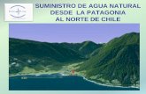 SUMINISTRO DE AGUA NATURAL DESDE LA PATAGONIA AL … · suministro de agua, mediante el transporte maritimo. agua natural de la patagonia las barreras que han impedido utilizar el