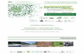 CONGRESO INTERNACIONAL BIOINGENIERÍA e … · la introducción de las técnicas de Bioingeniería a nivel de la regeneración ambiental. Ámbito urbano y periurbano Planificación
