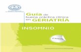 Guía de buena práctica clínicabuenapráctica clínica en ... · Conclusion. Medidas de higiene de sueño. ... Mecanismos básicos de regulación del sueño y vigilia y ... diencéfalo),