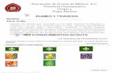 RUMBO Y TRAVESIA - robinspingless.files.wordpress.com · OTROS CONOCIMIENTOS SCOUTS Fecha y Firma Fecha y Firma Grupo 4 Cuauhtli Ixtlamatini, Tropa Scout