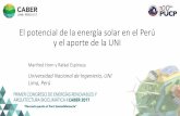 Presentación de PowerPoint - congreso.pucp.edu.pecongreso.pucp.edu.pe/caber/wp-content/uploads/sites/33/2015/02/M... · El Perú es un país dentro de ... “ Evaluación experimental
