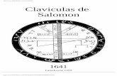 Claviculas de Salomon - api.ning.comapi.ning.com/files/SxbBukScNAvGIftEXp1x4KopD*E0IIS17L93tLv-EDEpKP... · ayudar a las criaturas celestiales y terrenales ... las Ciencias y los