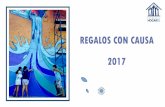 REGALOS CON CAUSA 2017 - fundacionhogares.org con causa.pdf · Madera reciclada Portavasos de madera reciclada (6 piezas) $110.00 Tabla de madera reciclada mediana con vino 750ml