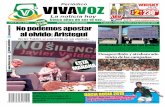 Año CIO$ 5.00 Periódico Vespertino Culiacán, Sinaloa ...vivavoz.com.mx/files/shoory/2018/mayo/Ebook_15_mayo.pdf · la boca’, ‘Los morros del narco’ y ‘Narcoperiodismo’.
