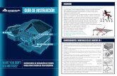 Guía de instalación - Beyond Construction · Todas las barras de suspensión, las tablas de borde, las viguetas de borde y las ... • Para las cargas concentradas en voladizo de