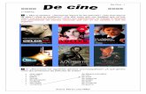 De Cine- Dossier para el profesor - todoele.net · Productor, subtítulos, versión original, guión. ¿Conoces el nombre de algún premio y o festival cinematográfico español?