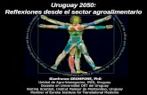 Uruguay 2050: Reflexiones desde el sector agroalimentario fileEn 2040 habrán más personas adultas que niños: hoy el ratio =3 a1 El envejecimiento impactará en la salud