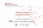 Guía Docente - Universidad Católica de Ávila · ámbitos de la realidad social y en particular en la configuración, contenido y desarrollo de las relaciones jurídico-privadas.