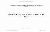 Norma Técnica de Conexión - CNEE | Comisión Nacional de ... Tecnicas/NTC_2015.pdf · mediante un Contrato de Conexión, para permitir la conexión y uso de las instalaciones ...