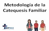 Metodología de la Catequesis Familiar · Principios importantes sobre la educación de los padres y niños en la Catequesis Familiar. INTRODUCCIÓN: El aprendizaje en la Catequesis