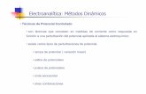 Electroanalítica: Métodos Dinámicostux.uis.edu.co/~emejia/Eletroquimica- Eletroanalitica.pdf · 2008-08-06 · función a una perturbación del potencial aplicada al sistema eletroquímico.