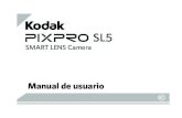 Manual de usuario - kodakpixpro.comkodakpixpro.com/docs/manuals/smartlens/sl5/sl5-manual-es.pdf · Se puede lograr una reducción adicional a la exposición a la RF si el producto
