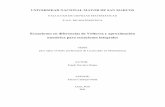 Ecuaciones en diferencias de Volterra y aproximación ... · FICHA CATALOGAFICA´ NAVARRO ROJAS, FRANK Ecuaciones en Diferencias de Volterra y Aproximaci´on Num´erica para Ecuaciones