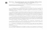 Excmo. Ayuntamiento de LA RODA (Albacete)laroda.es/descargas/secretaria/ordenanzas/ORDENANZAS y Reglamentos... · El presente Reglamento de Régimen interior de la Residencia Municipal