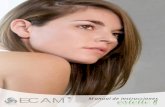 ECAM R - accme.com.ar · aplicaciones faciales. ... Para realizar tratamientos faciales se deben conocer los puntos motores del . Manual de instrucciones. Manual de instrucciones..