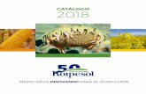 CATÁLOGO 2018 - koipesolsemillas.es · RIEGO DEL GIRASOL Según la disponibilidad de agua y el desarrollo vegetativo del cultivo, el plan de riegos puede ser el siguiente: ABONADO