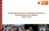 Programa Especial de Medio Ambiente y Ordenamiento ... · ambiental de competencia estatal, las cuales en su momento a través de las gestiones que se realizan ubicaran a Chiapas
