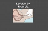 Lección 69 Tocurgia · la conclusión de éste en beneficio del feto o de la madre. Parto ... Revisión del canal blando del parto, tras concluir el ... Lesiones del canal del parto