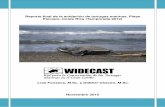 Reporte final de la anidación de tortugas marinas, … 2012 5 | Página ÍNDICE DE CUADROS Cuadro 1. Nidadas registradas en la costa Caribe de Costa Rica durante la temporada 2012