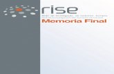 Memoria Final Proyecto RISE - POCTEP€¢ Margarida P. Reis, Sandra Mesquita, Conceição Gago e Carlos Vilchez (2009). CIANOTOOLS -1º Workshop RISE – 22 de Outubro de 2009 •