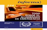 todo sobre el alumbrado de emergencia - Grup CEIgrupcei.net/uploads/noticias/fichero_82073.pdf · 2016-10-21 · alumbrado de emergencia Pág. 11-15 ¡Sólo quedan 4 finalistas ...