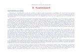 El Primer Libro de Samuel 1 Samuel - Gran Fratervidad Tao …gftaognosticaespiritual.com/wp-content/uploads/2015/04/09-SAMUEL-1.pdf · nombre relatan el paso del anárquico periodo