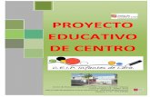 PROYECTO EDUCATIVO DE CENTRO 2016 - C.E.I.P …ceipinfantesdelara.centros.educa.jcyl.es/sitio/upload/PROYECTO_E... · Organización y criterios de sustituciones 3.5. Agrupamientos