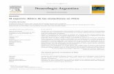 Sociedad Neurológica Argentina Filial de la … por mutaciones en los genes implicados en la regulación y la reparación de ADN mitocondrial (ADNmt), con especial énfasis en los