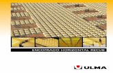 CAT ENCOFRADO HORIZONTAL RECUB · • Torres encadenadas, formadas por Suplementos G-100 de 1,85 m, arriostradas ... 12 kN De forma orientativa, se proporcionan los siguientes límites