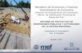 Ministerio de Economía y Finanzas Viceministerio de Economía del Toro - Informe de... · Introducción Objetivos del Informe ... estará diseñada para tratar un volumen de ...
